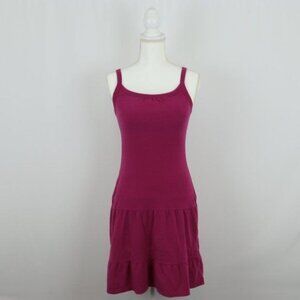 Prana Lexi Women's Size XS Pink Knit Scoop Neck Support Above Knee Dress